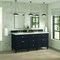 James Martin Vanities 72'' Double Vanity, Black Onyx w/ 3 CM Ethereal Noctis Quartz Top 424-V72-BKO-3ENC - alternate 2